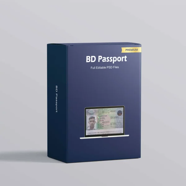 Passport Editable Template (PSD)