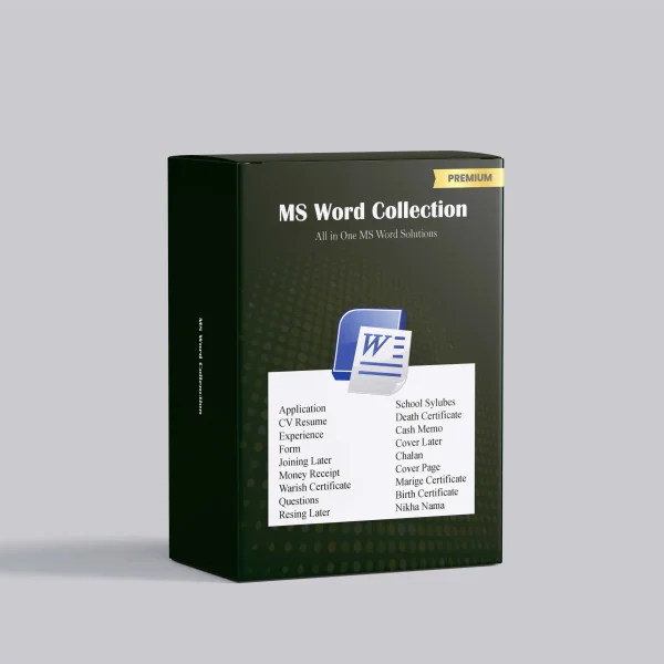 Microsoft Word Documents Collection
